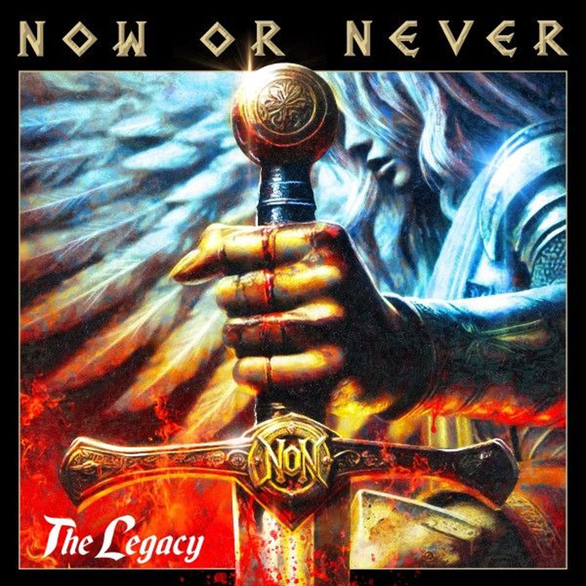 Now or Never – The Legacy vinyl cover