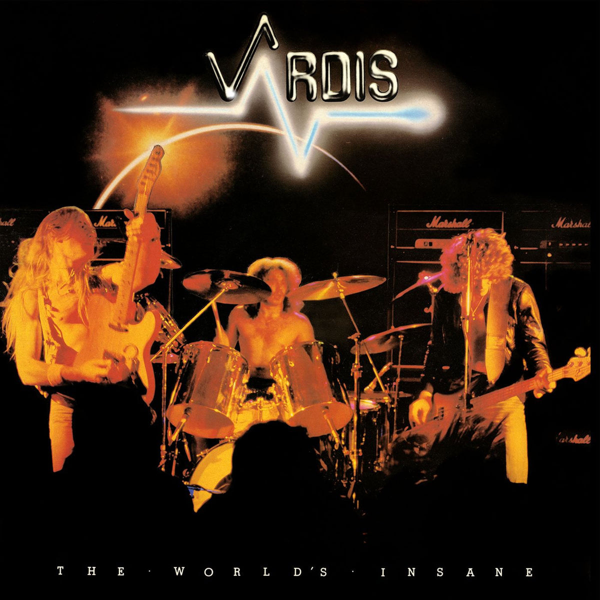 Vardis – The World's Insane vinyl record cover