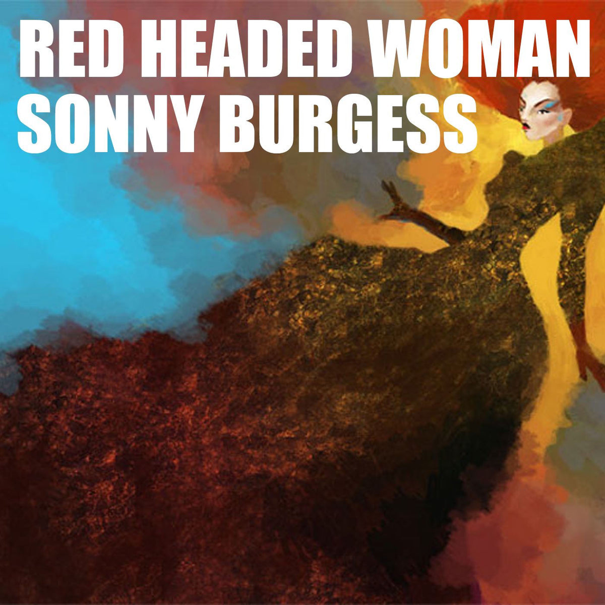 Sonny Burgess – Red Headed Woman vinyl cover