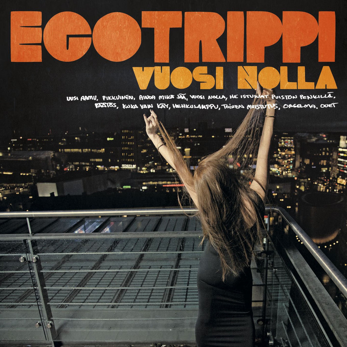 Egotrippi – Vuosi Nolla vinyl record cover