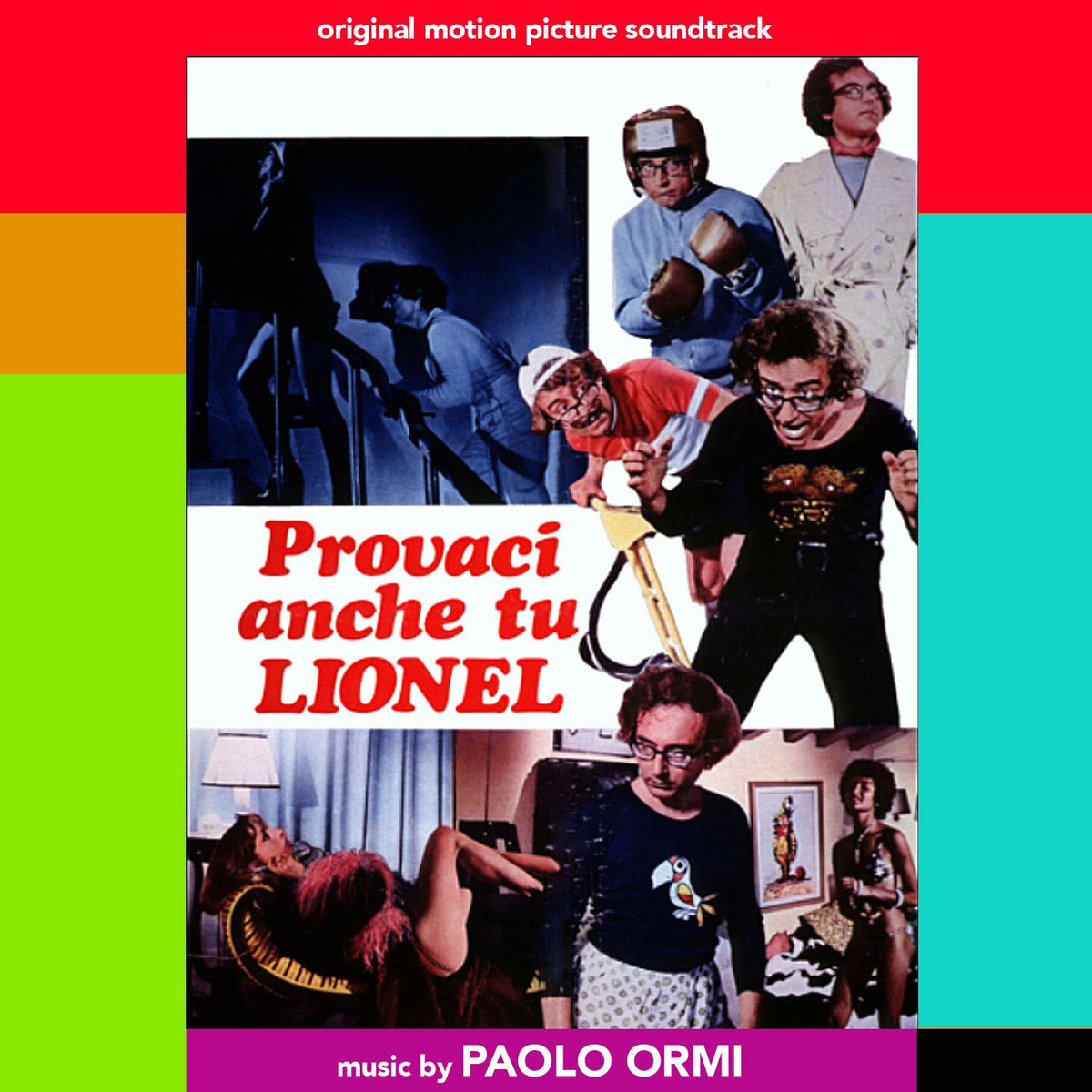 Paolo Ormi – Provaci anche tu, Lionel (Original Motion Picture Soundtrack) vinyl cover