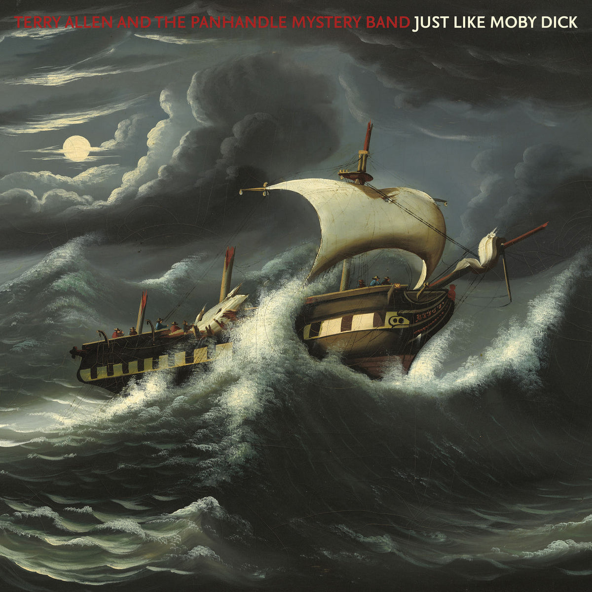 Terry Allen – Just Like Moby Dick vinyl cover