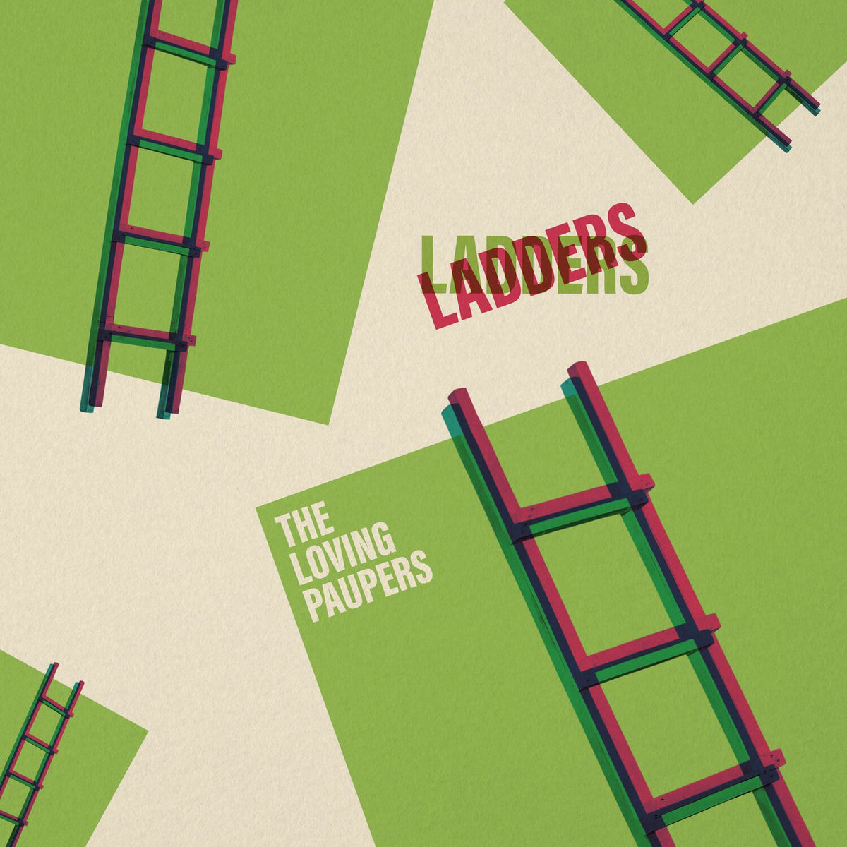 The Loving Paupers – Ladders vinyl record cover