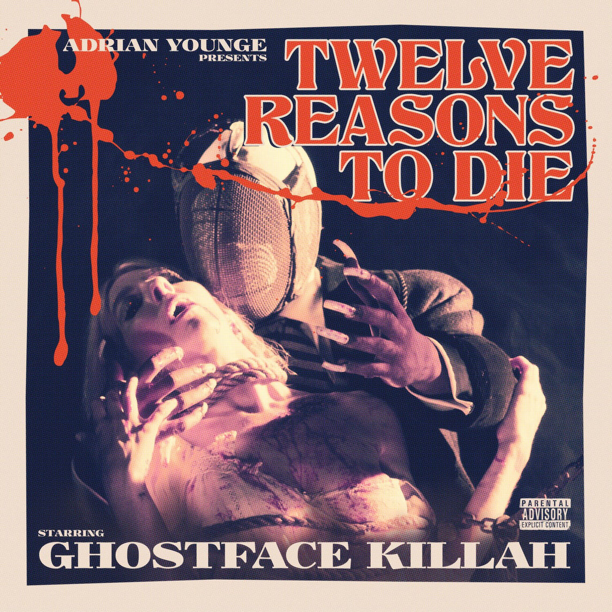 Ghostface Killah – Adrian Younge Presents: Twelve Reasons To Die vinyl cover