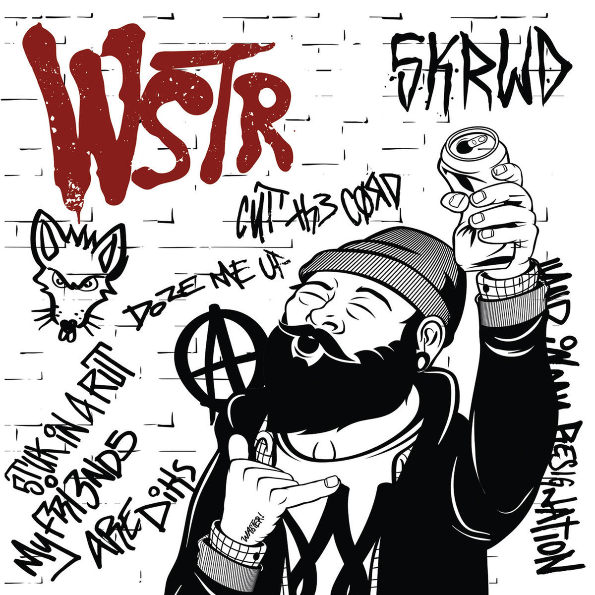 WSTR – SKRWD vinyl cover