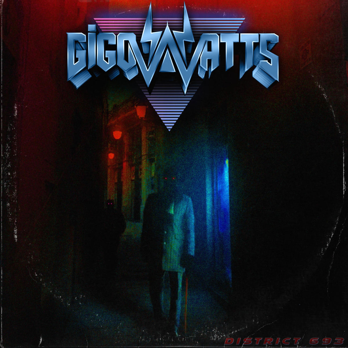 Gigowatts – District 693 -Coloured- vinyl record cover