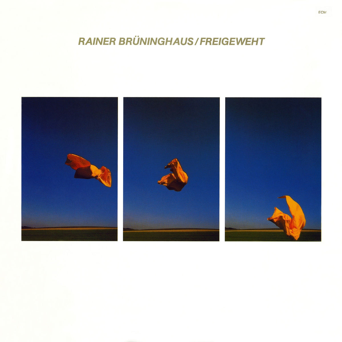 Rainer Bruninghaus – Freigeweht vinyl record cover