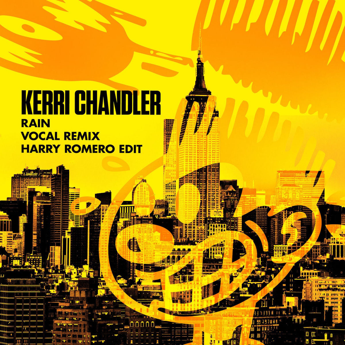 Kerri Chandler – Rain (Dense & Pika Remix) vinyl record cover