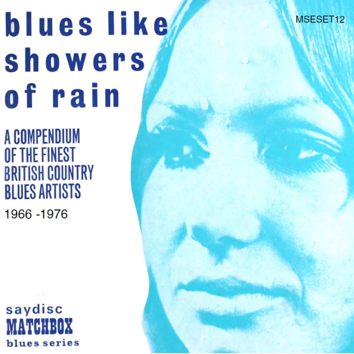 Various Artists – Matchbox Bluesmaster Series Set 12: Blues Like Showers Of Rain vinyl cover