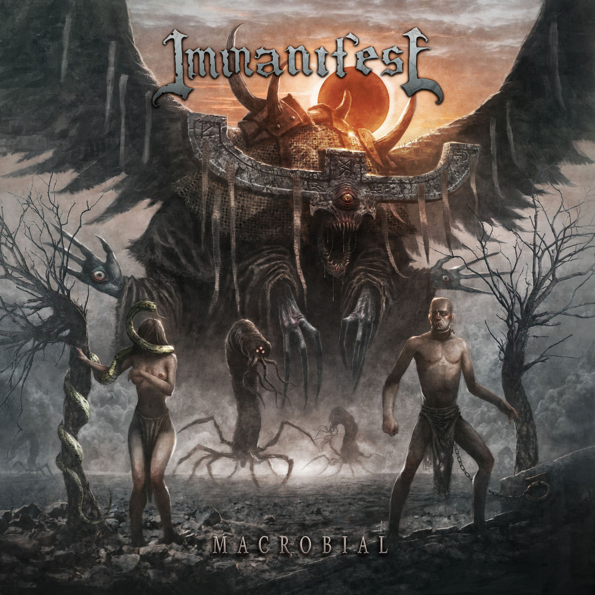 Immanifest – Macrobial vinyl record cover