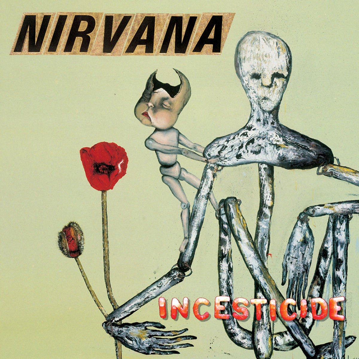 Nirvana – Incesticide vinyl record cover