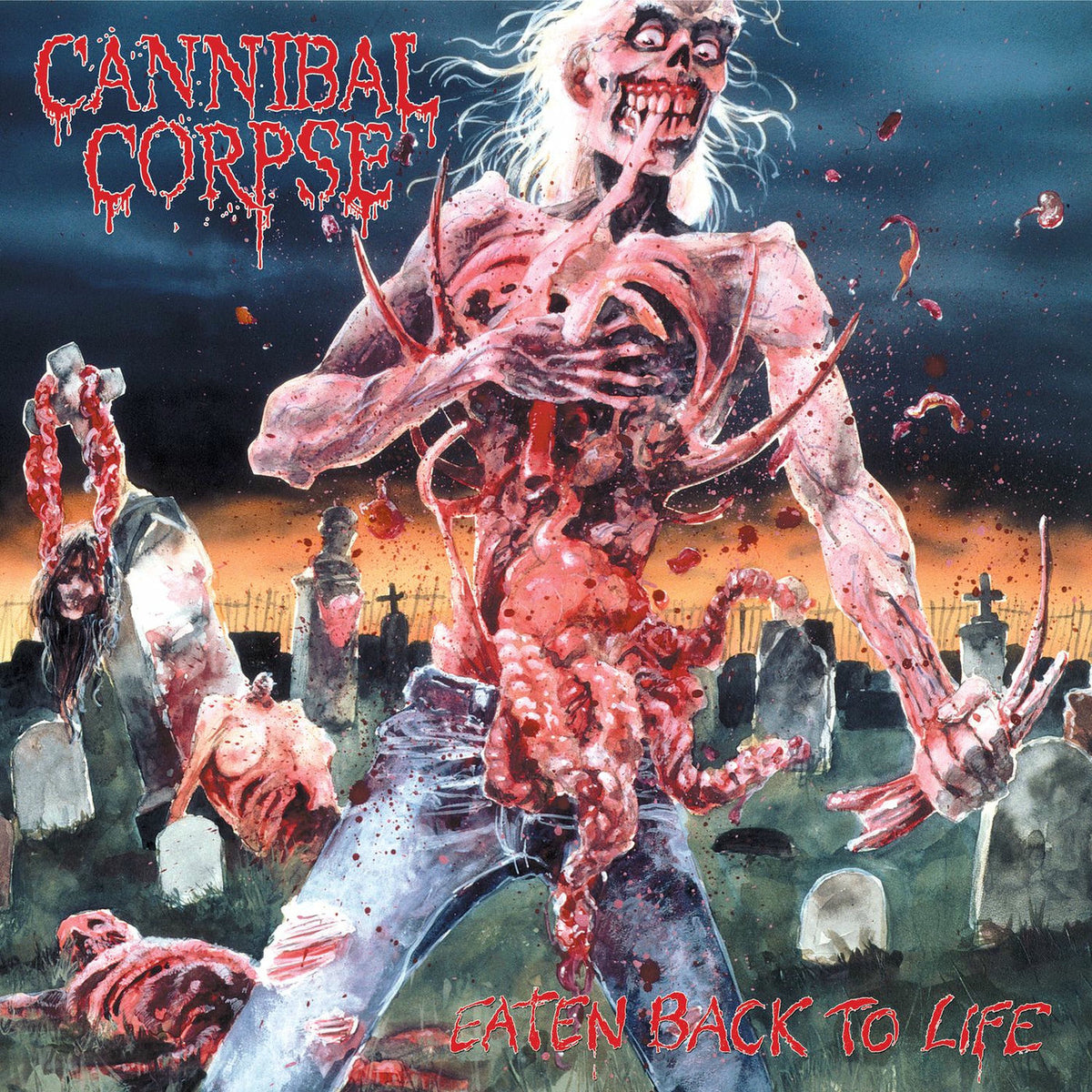 Cannibal Corpse – Eaten Back to Life vinyl cover