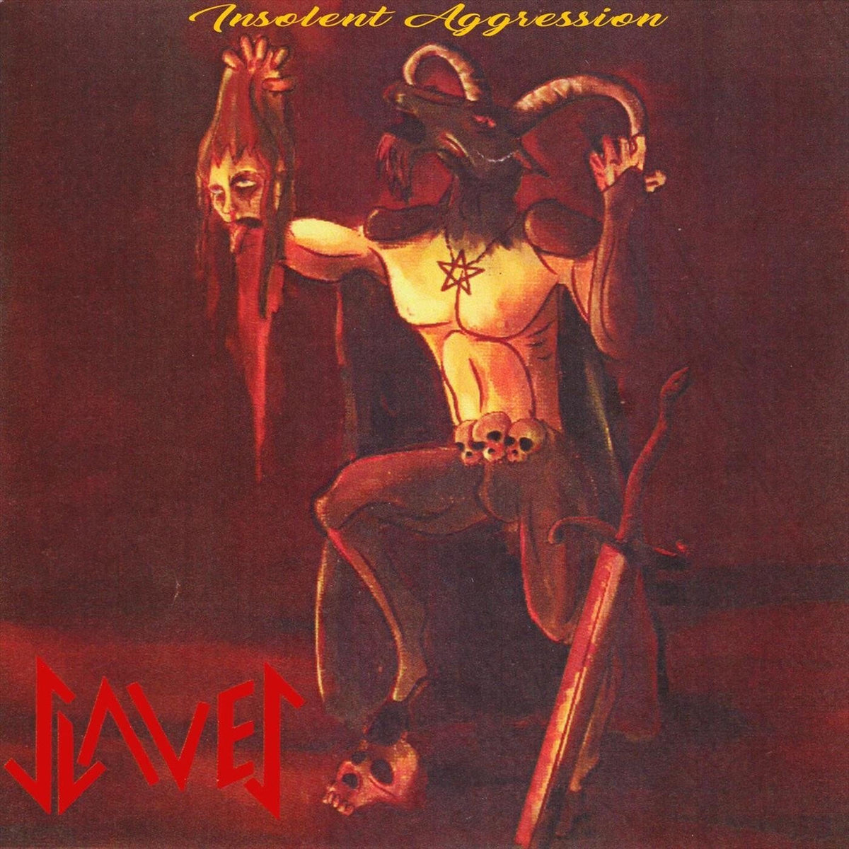 Slaves – Insolent Aggression vinyl record cover