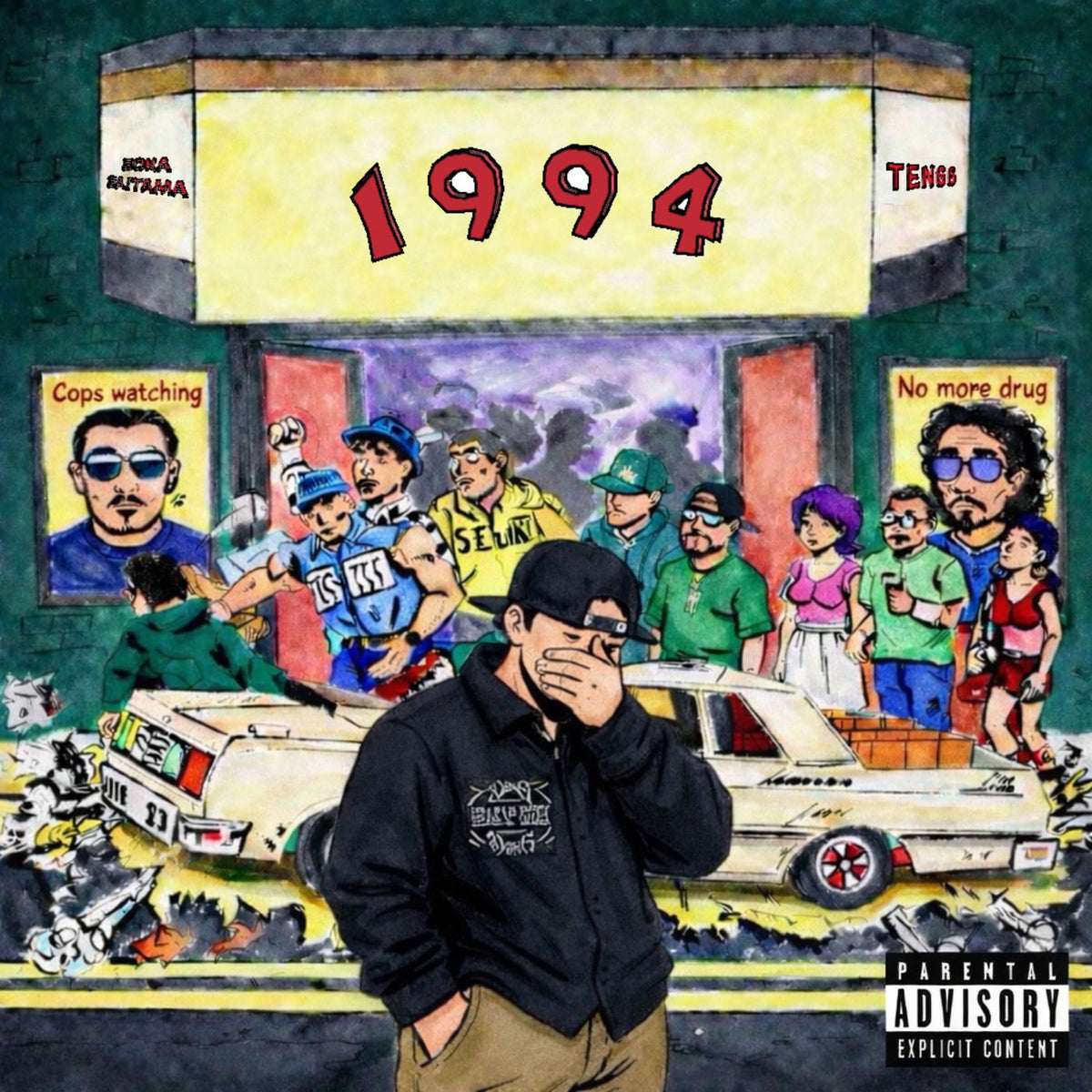 Tengg – 1994 vinyl record cover