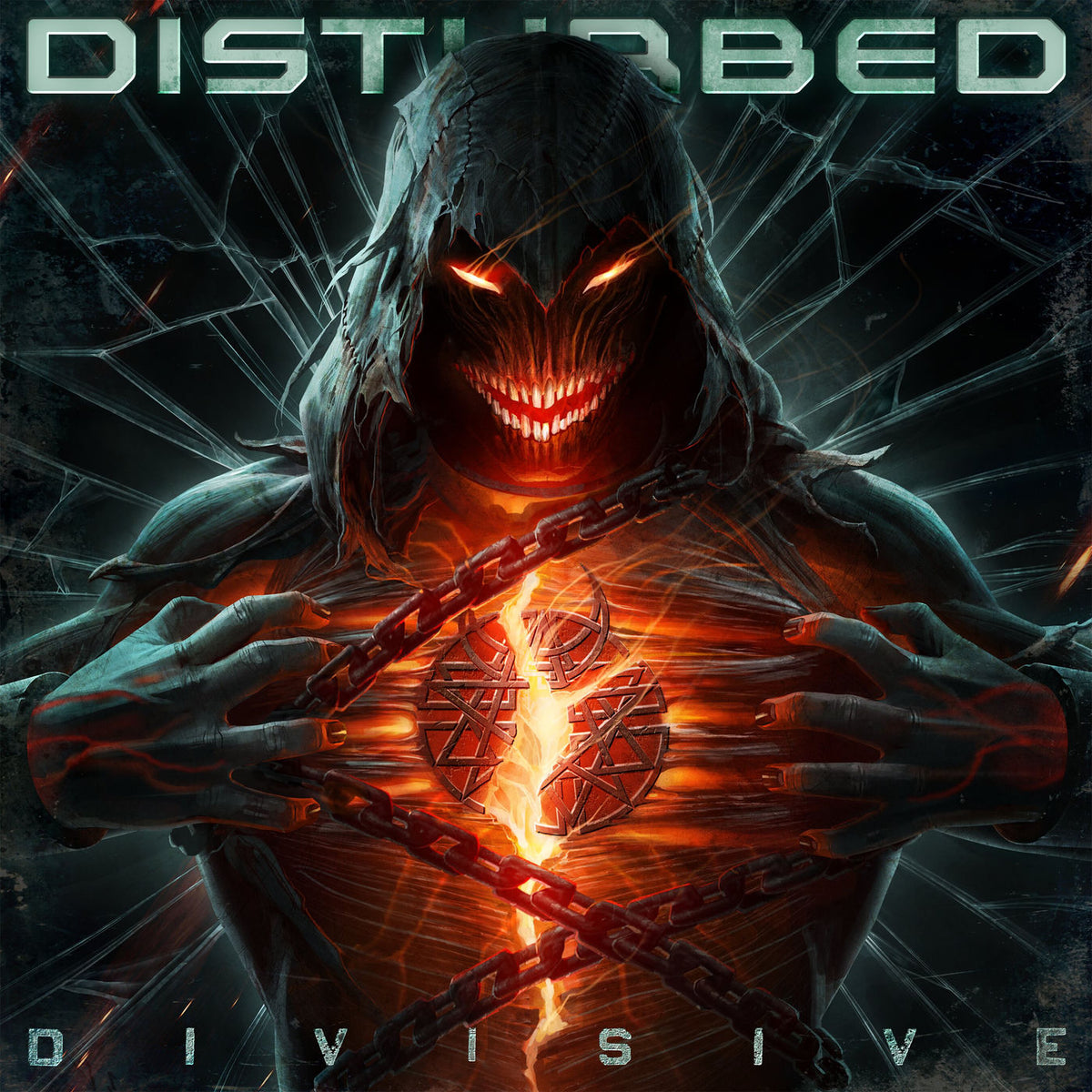 Disturbed – Divisive (Purple Vinyl) vinyl record cover