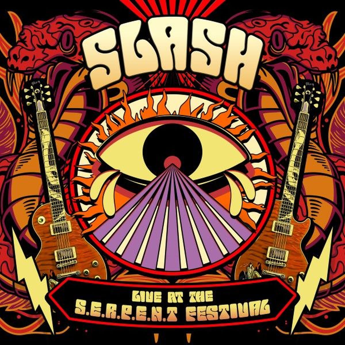 Slash – Live At The S.E.R.P.E.N.T. Festival (Tri-Color 3lp) (3LP) — record image 1