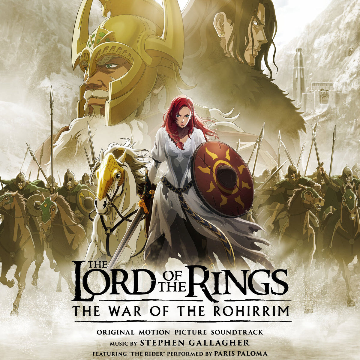 Stephen Gallagher – Lord Of The Rings, The: The War Of The Rohirrim (SOUNDTRACK) [4LP] (140 GRAM) vinyl record cover