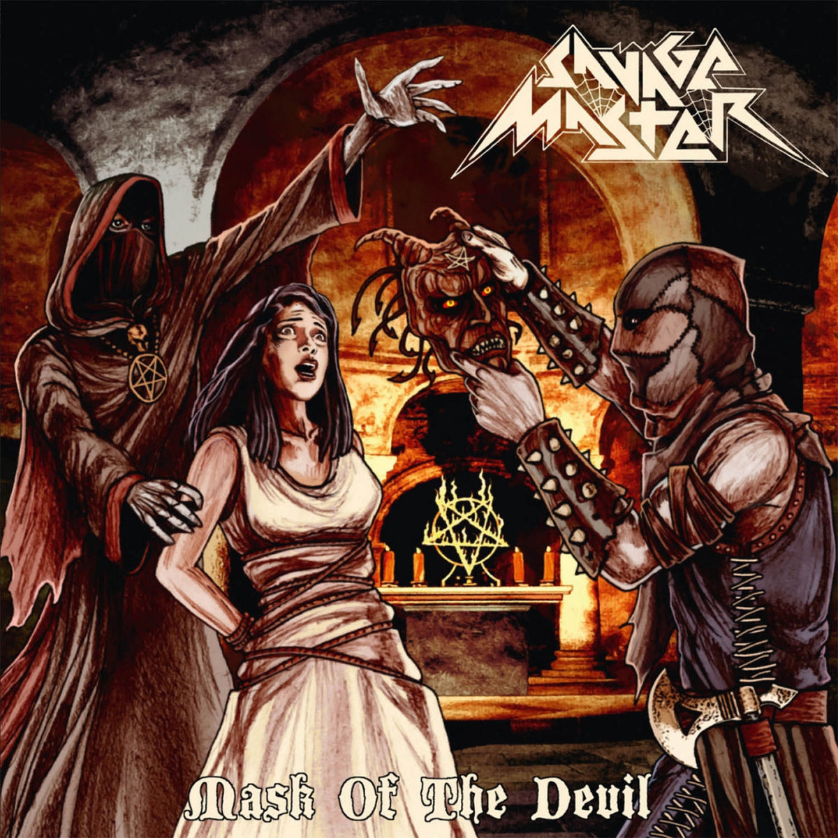 Savage Master – Mask Of The Devil vinyl record cover