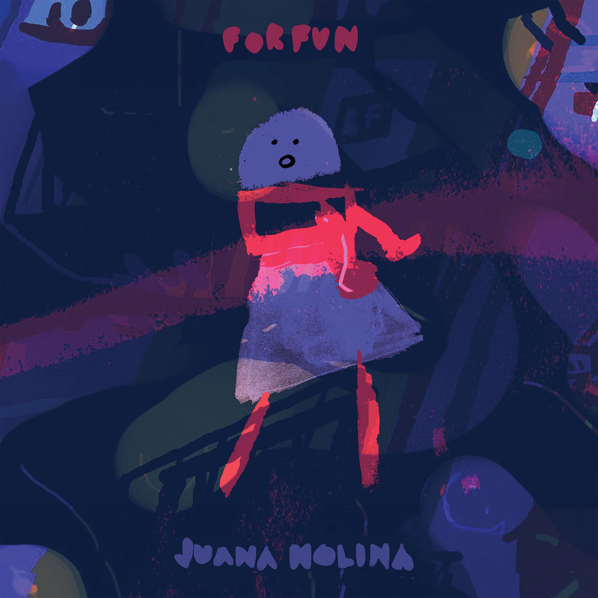 Juana Molina – Forfun vinyl cover