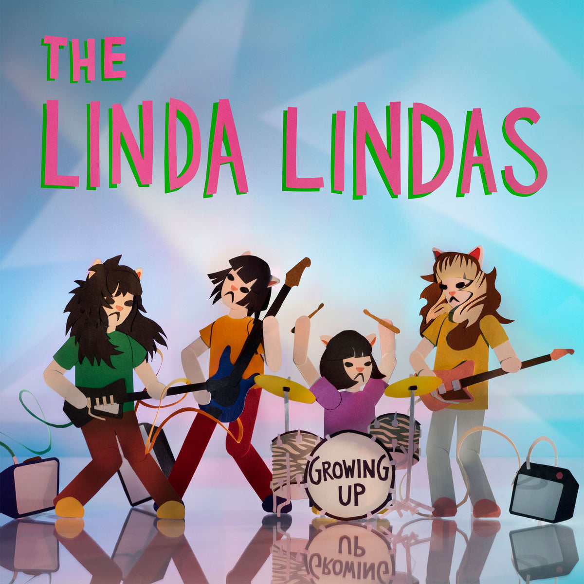 The Linda Lindas – Growing Up vinyl record cover