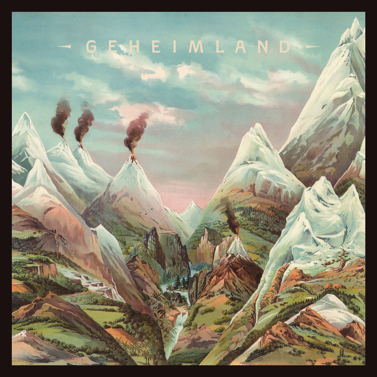 URBS – Geheimland (GF 2LP + DL) vinyl record cover