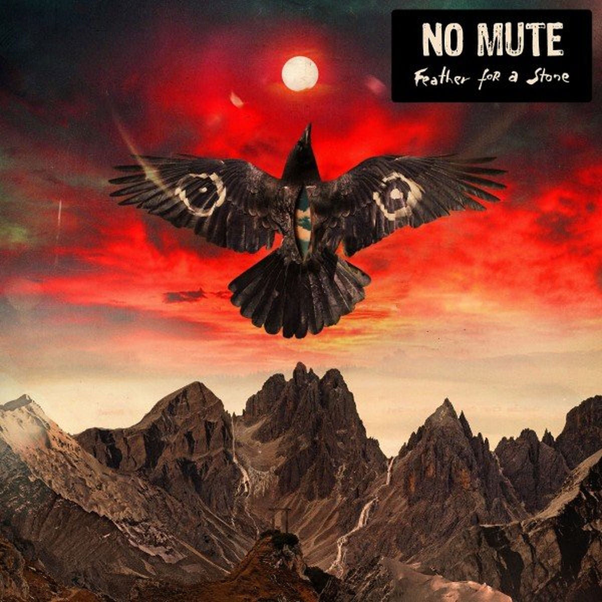 No Mute – Feather For A Stone vinyl record cover