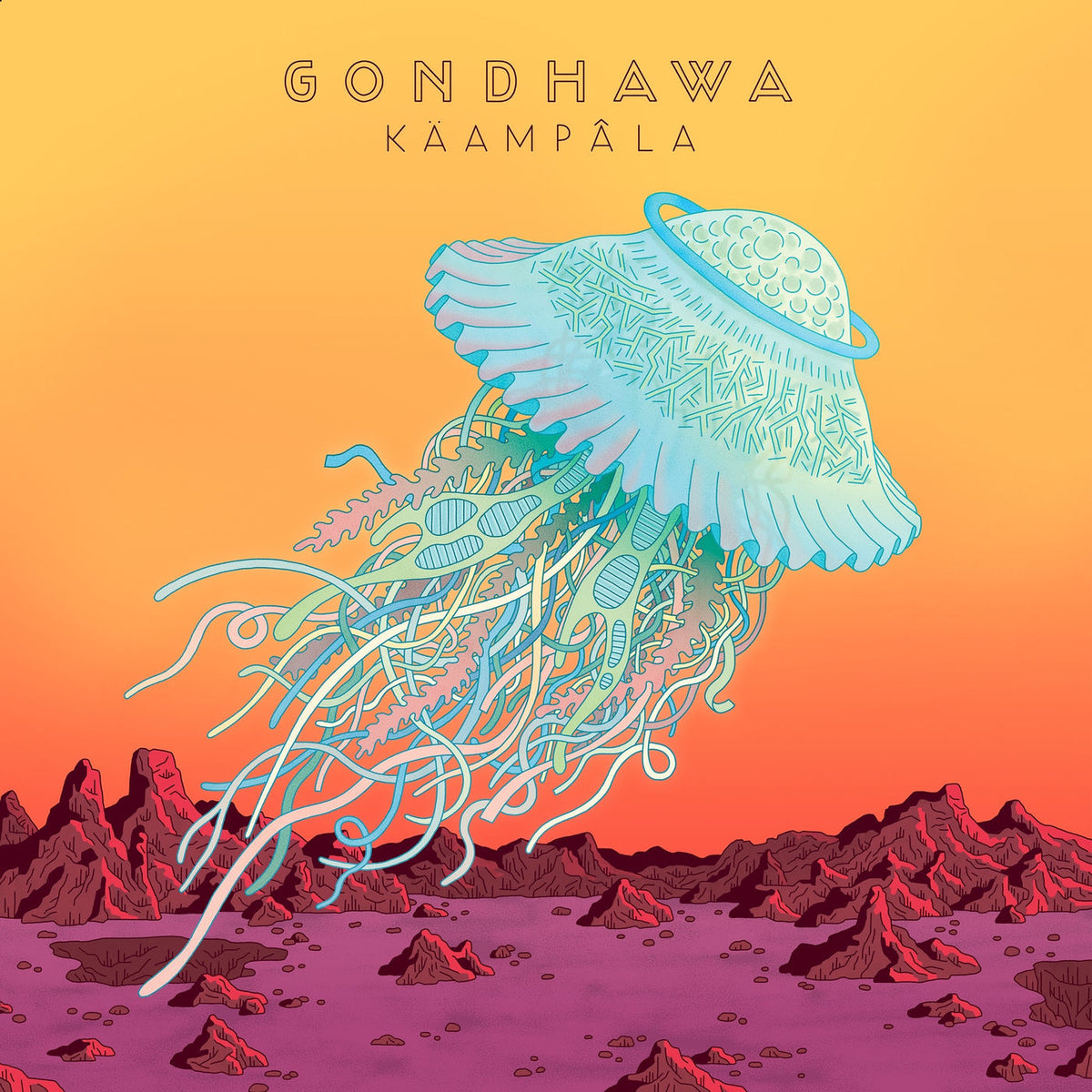 Gondhawa – Kaampala vinyl record cover