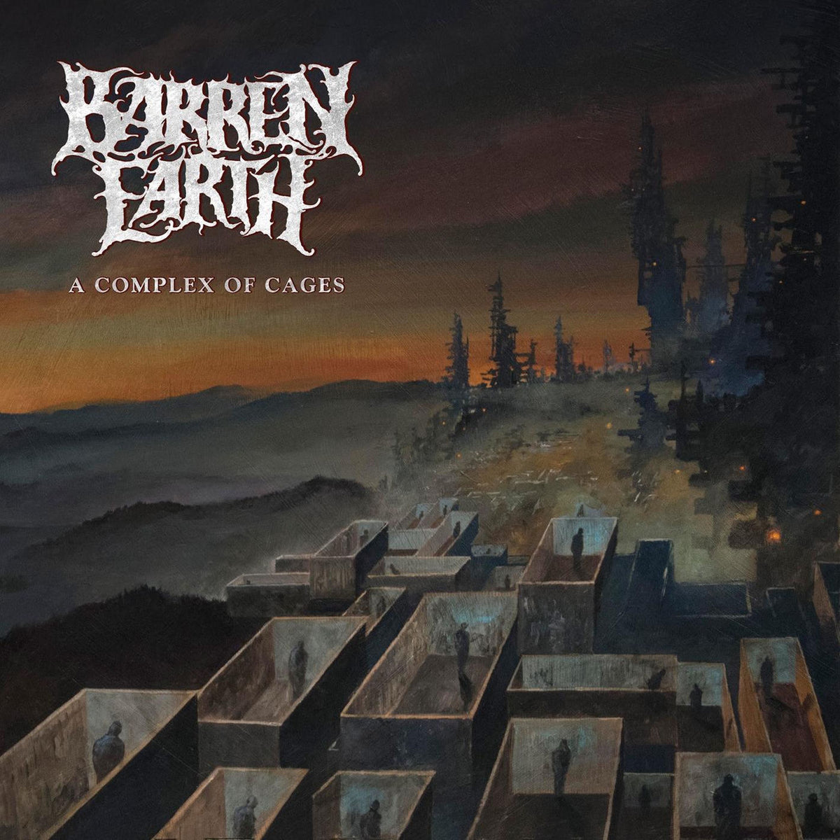 Barren Earth – A Complex of Cages vinyl record cover