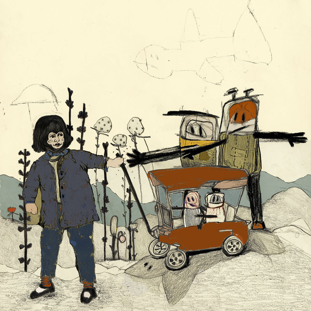 Girlpool – Powerplant vinyl record cover
