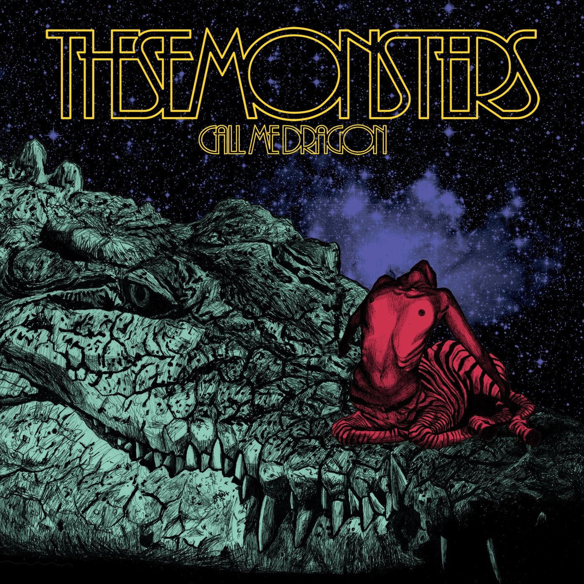 These Monsters – Call Me Dragon vinyl record cover