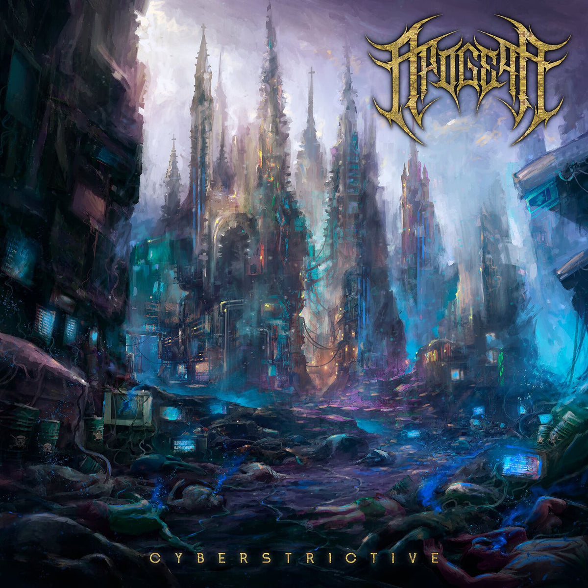 Apogean – Cyberstrictive vinyl record cover