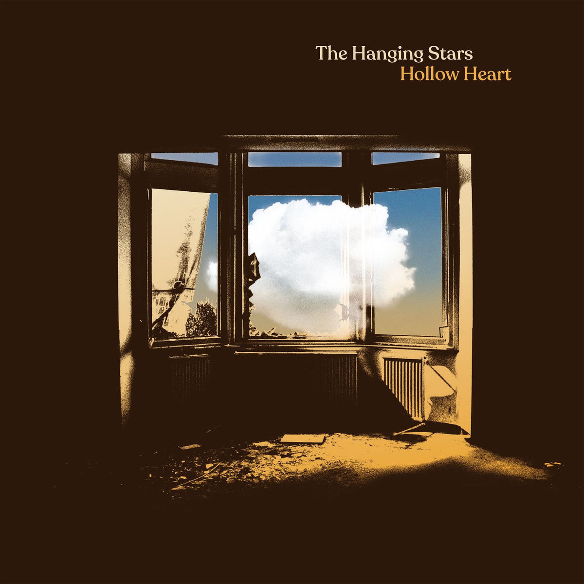 The Hanging Stars – Hollow Heart vinyl record cover