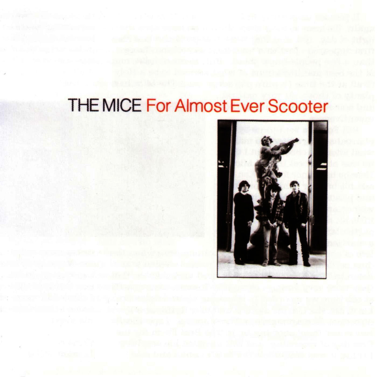 The Mice – For Almost Ever vinyl cover