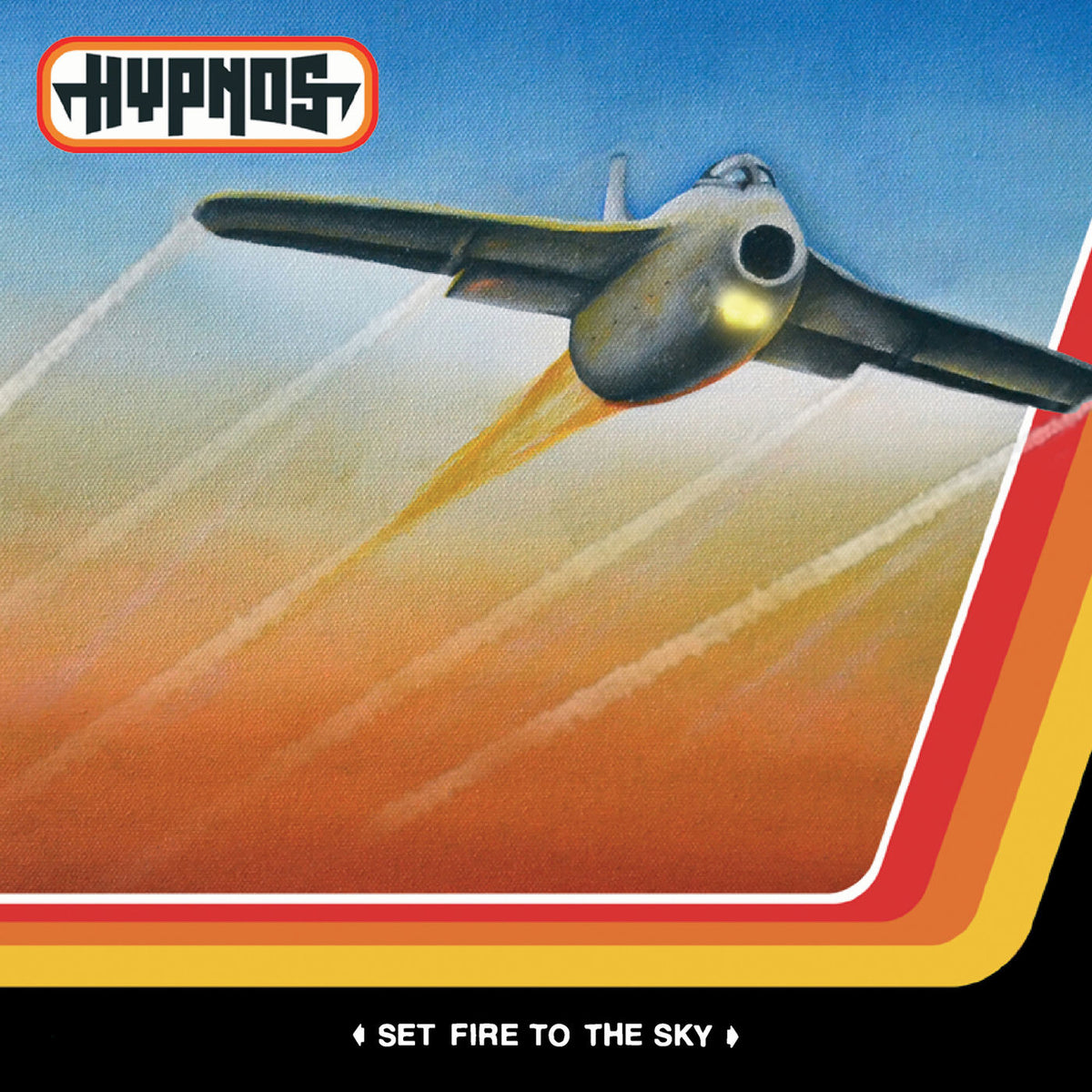 Hypnos – Set Fire To The Sky vinyl record cover