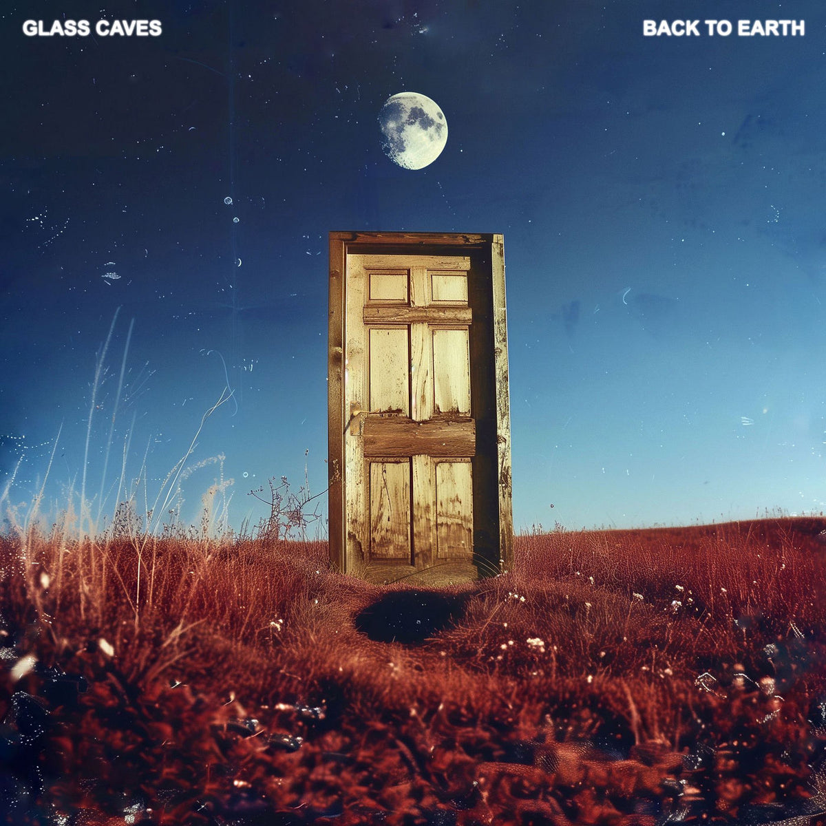 Glass Caves – Back to Earth vinyl record cover