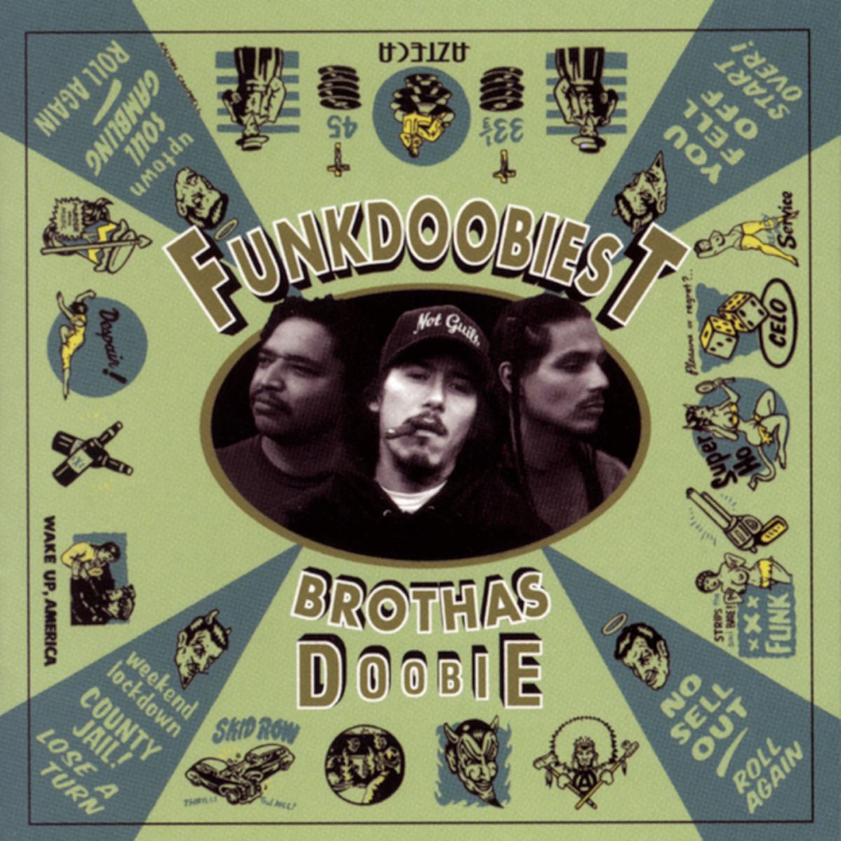 Funkdoobiest – Brothas Doobie vinyl record cover