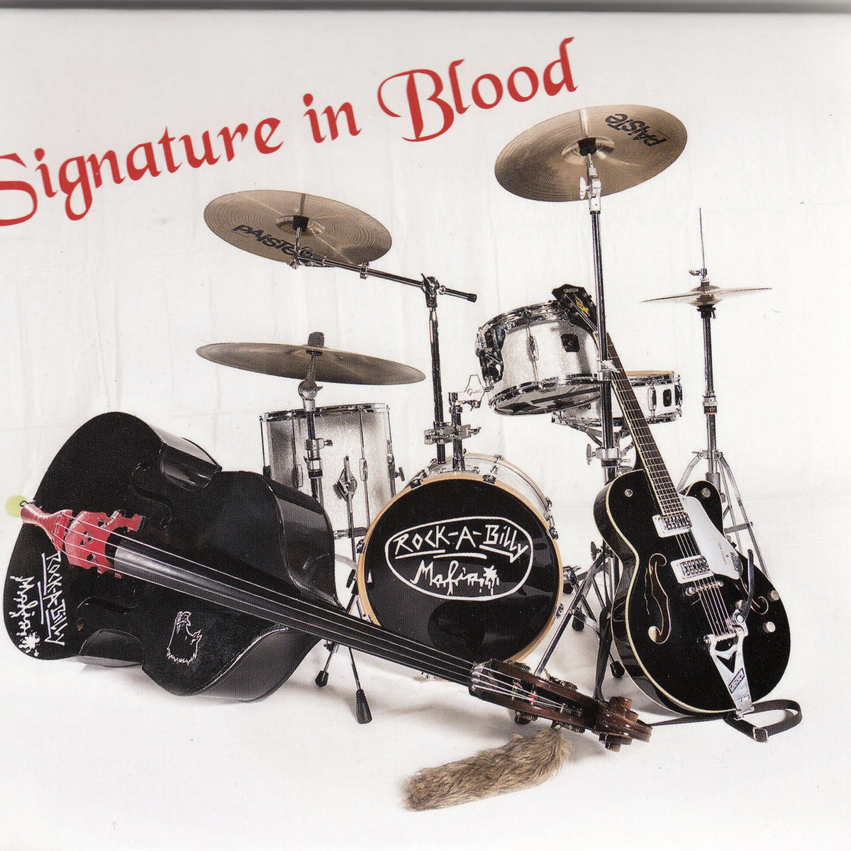 Rockabilly Mafia – Signature In Blood vinyl record cover
