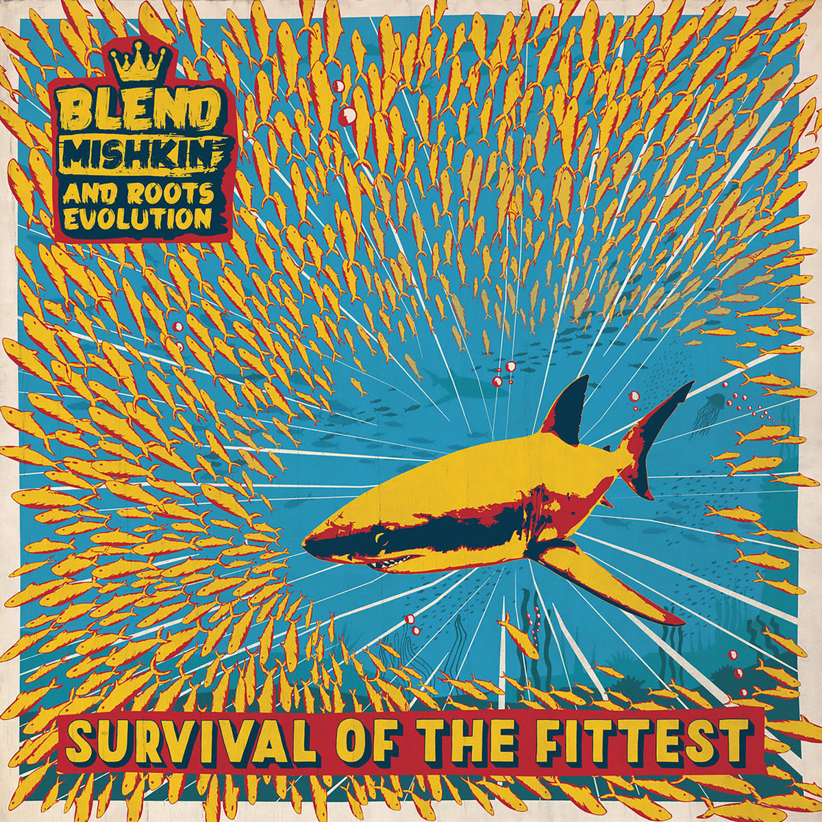 Blend Mishkin – Survival Of The Fittest vinyl cover