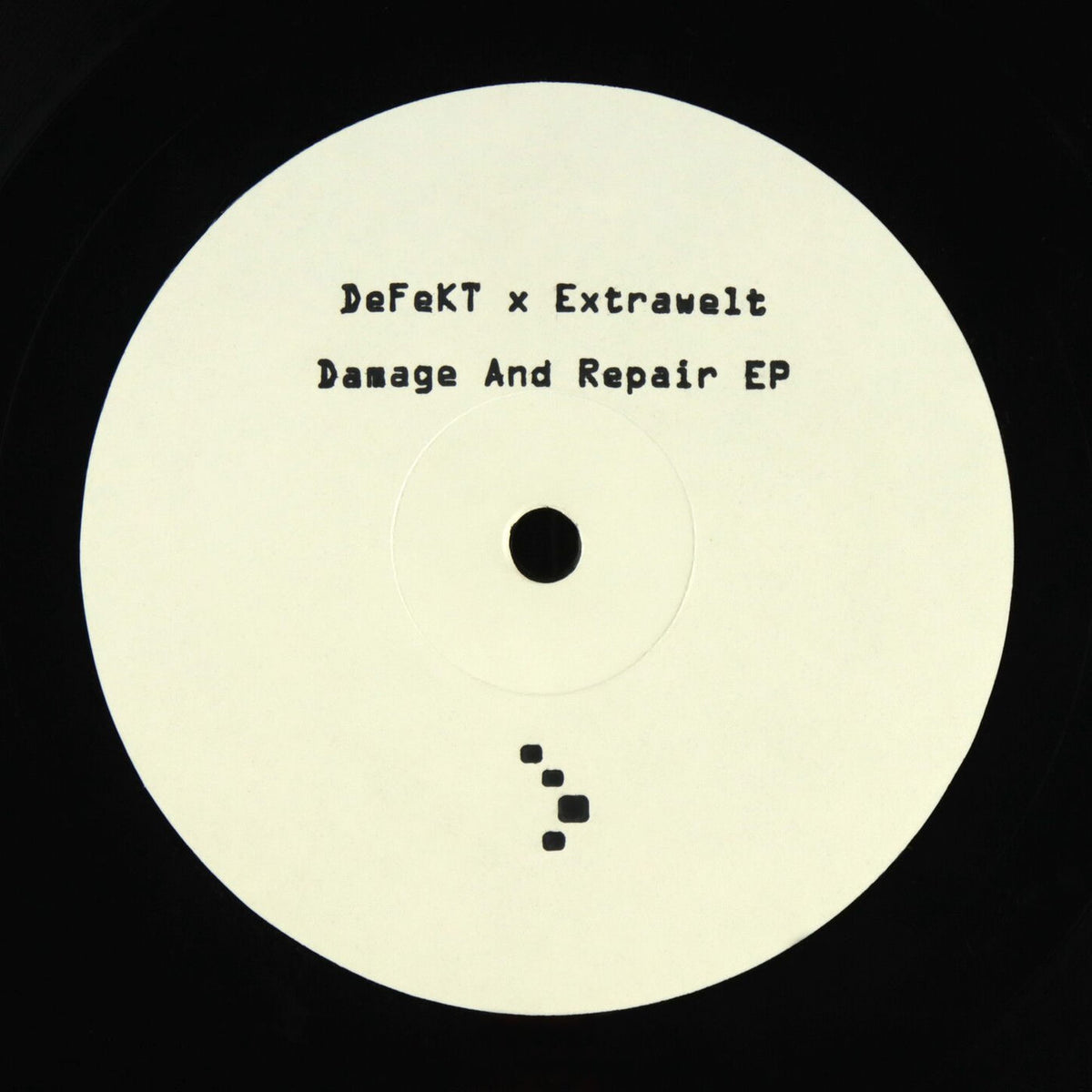 Defekt – Damage And Repair EP vinyl cover