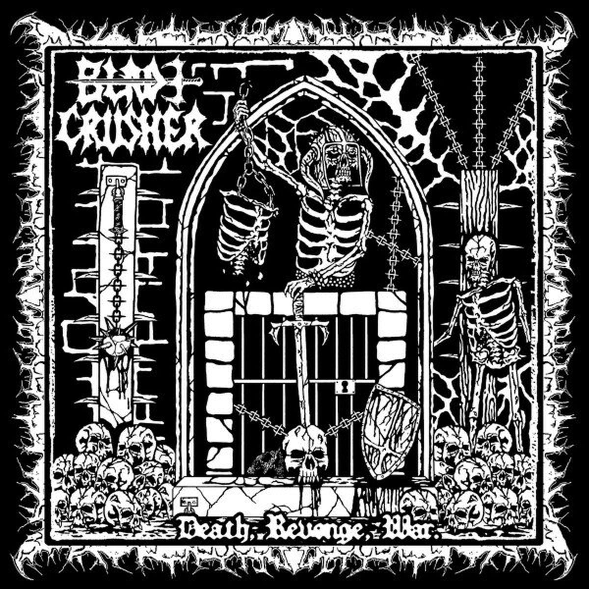 Bladecrusher – Death, Revenge, War. vinyl cover