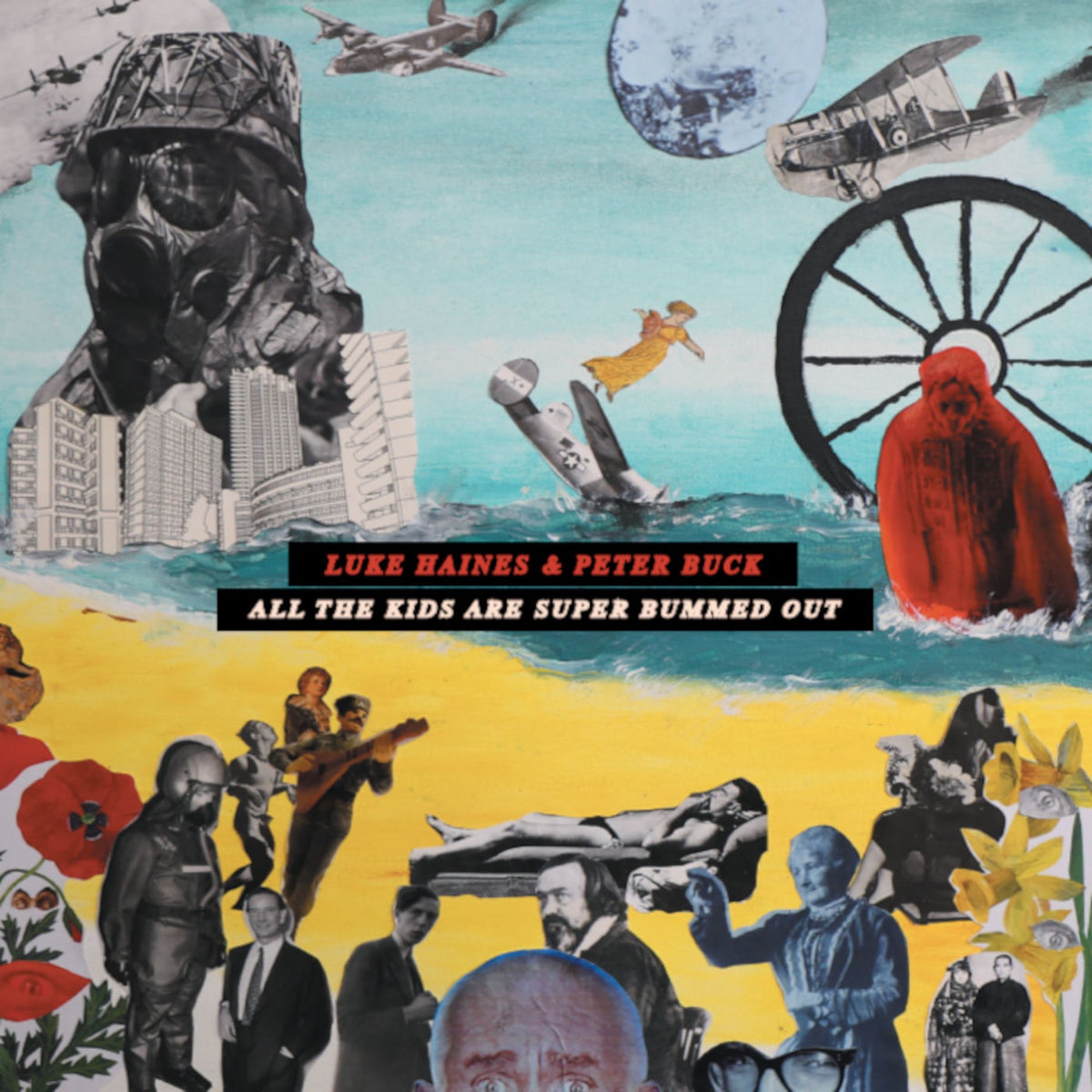 Luke Haines – All The Kids Are Super Bummed Out vinyl cover
