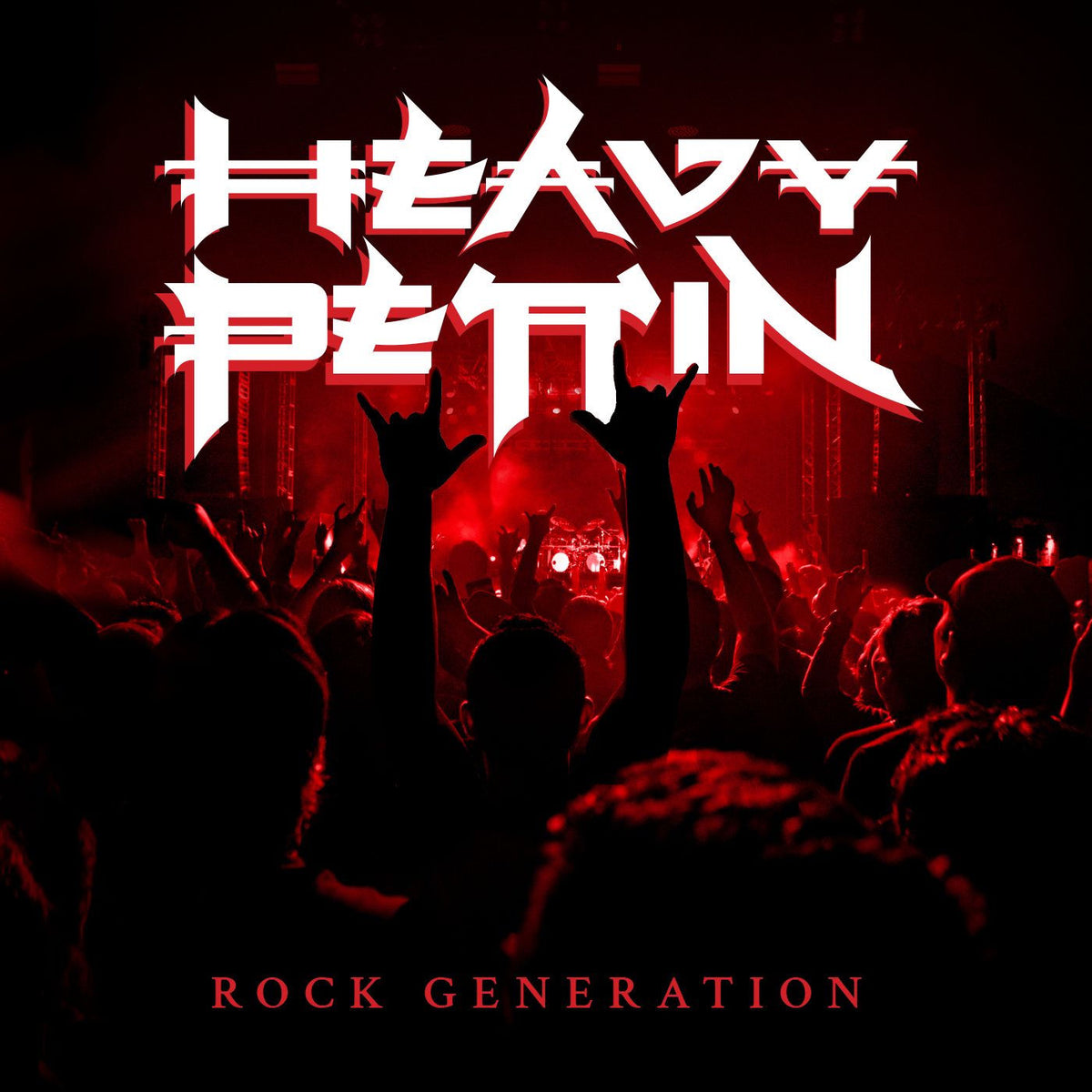 Heavy Pettin' – Rock Generation vinyl record cover