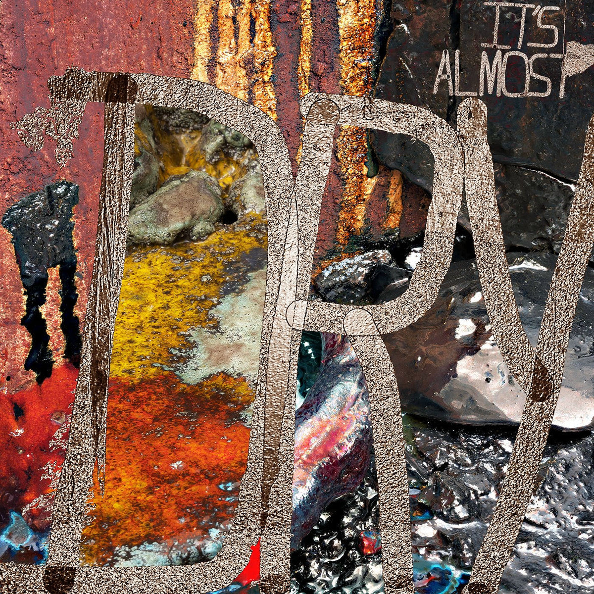 Pusha T – It's Almost Dry vinyl record cover