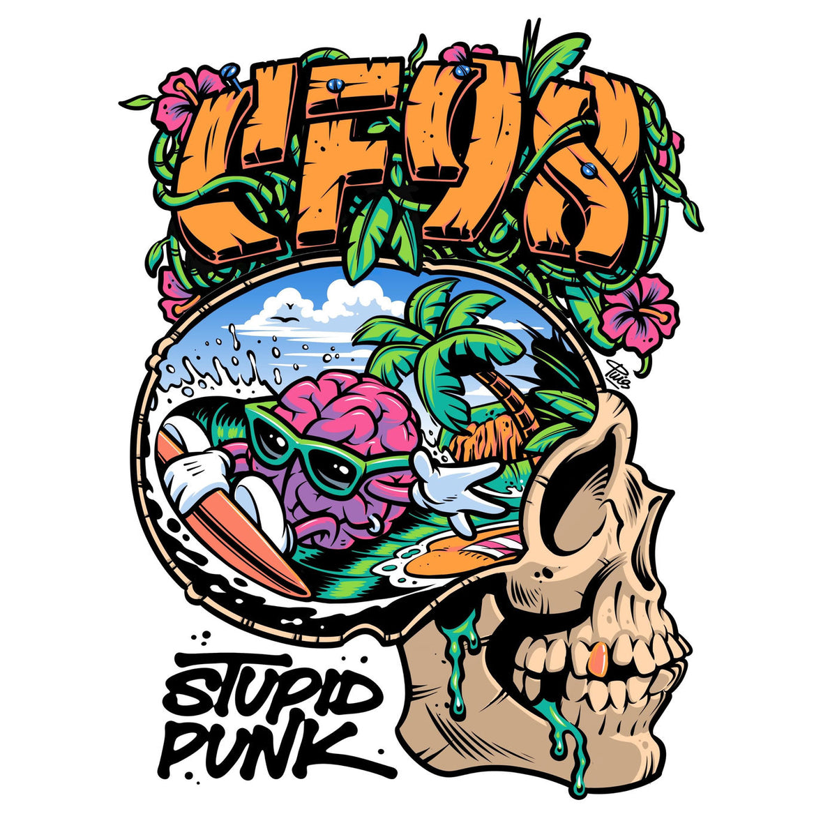 CF98 – Stupid Punk vinyl record cover