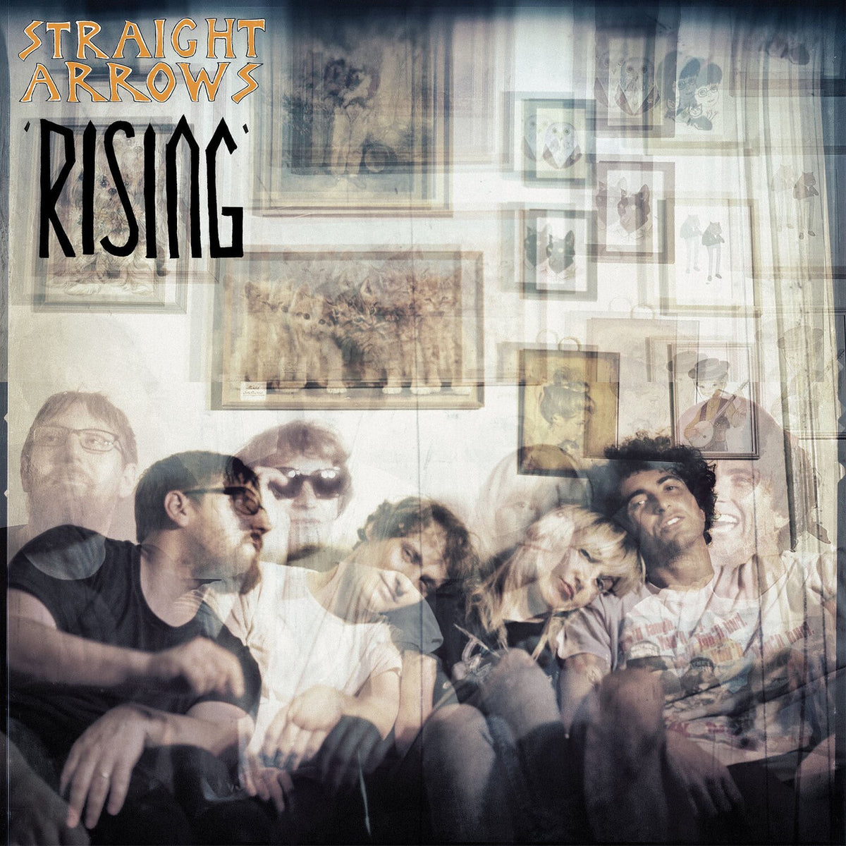 Straight Arrows – Rising vinyl record cover