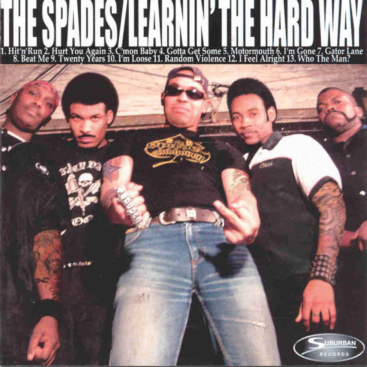The Spades – Learnin' the Hard Way vinyl cover