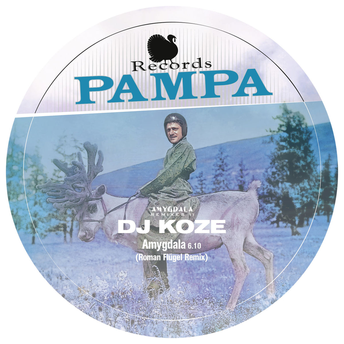 DJ Koze – Amygdala Remixes #2 vinyl cover