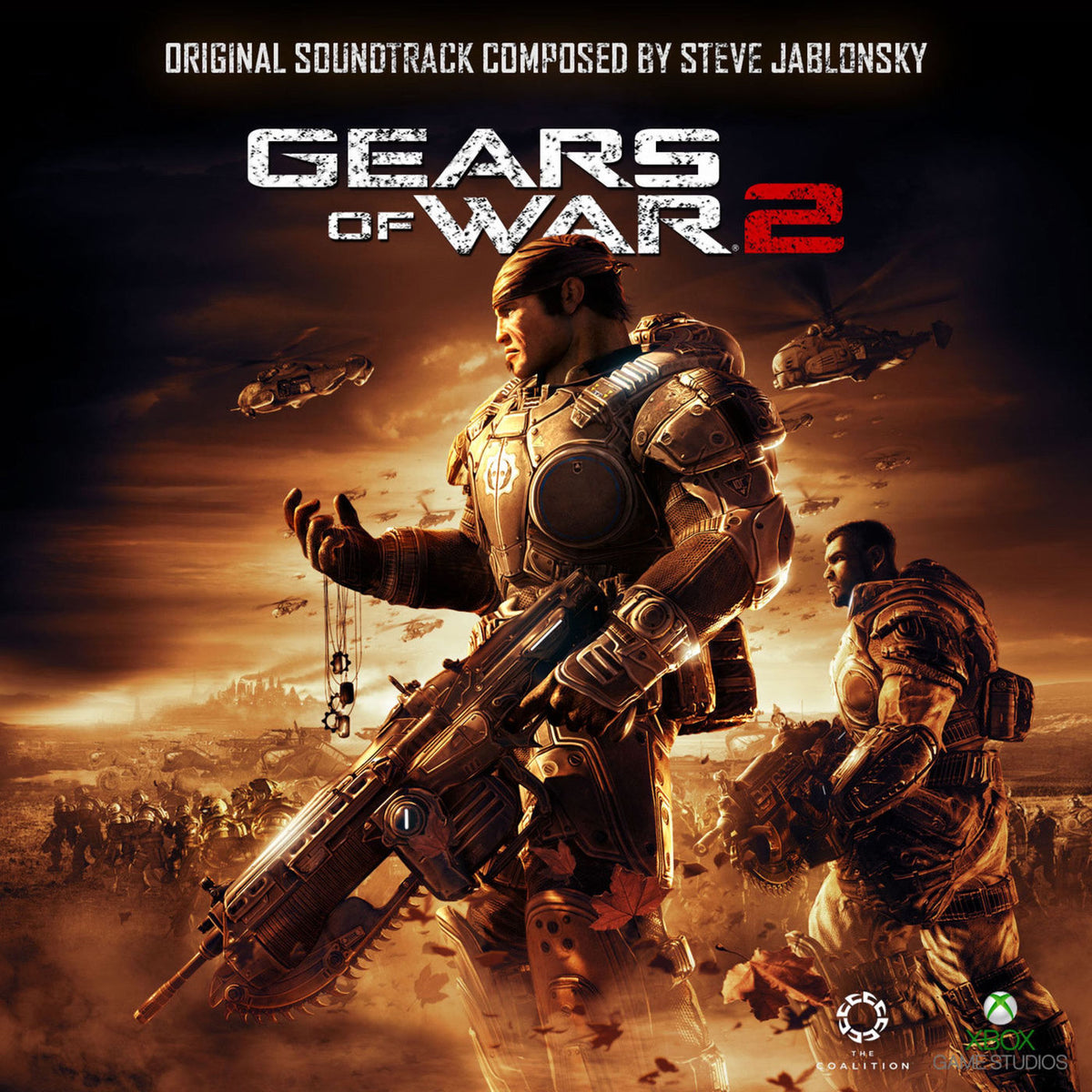 Steve Jablonsky – Gears of War 2 (Original Soundtrack) vinyl cover