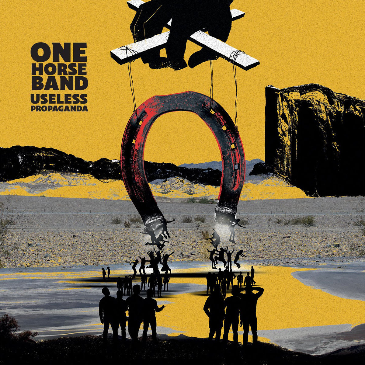 One Horse Band – Useless Propaganda (Translucent Blue Vinyl) vinyl record cover