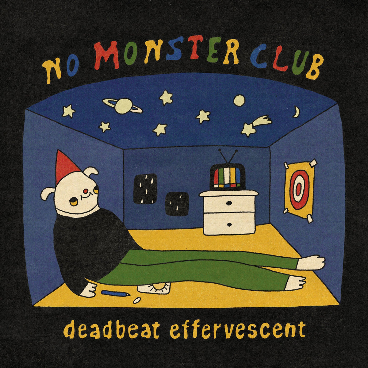 No Monster Club – Deadbeat Effervescent vinyl record cover